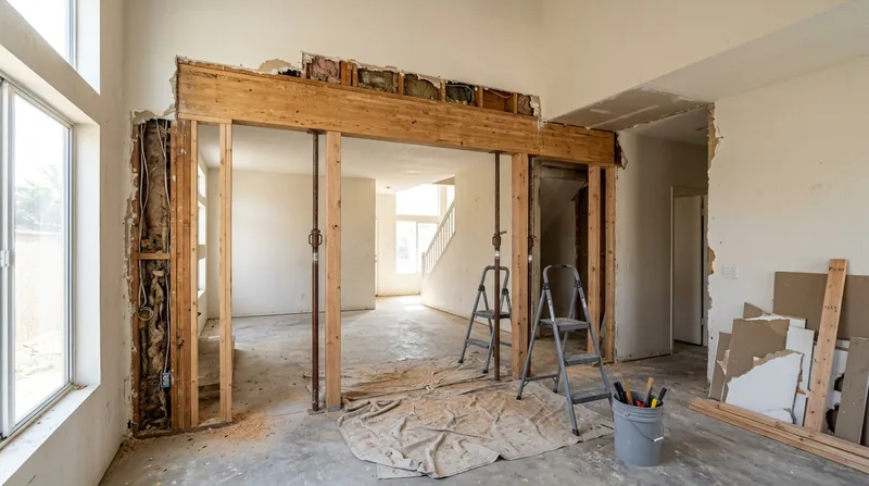 Beam Replacement & Load-Bearing Wall Removal Oceanside
